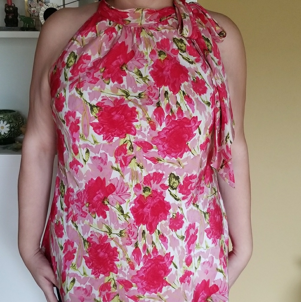 I.N.C. Bow Neck Halter Top